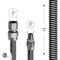 Flextron Gas Line Hose 1/2'' O.D.x36'' Length 1/2" FIPx3/8" MIP Fittings, Stainless Steel Flexible Connector FTGC-SS38-36F - alternate 4
